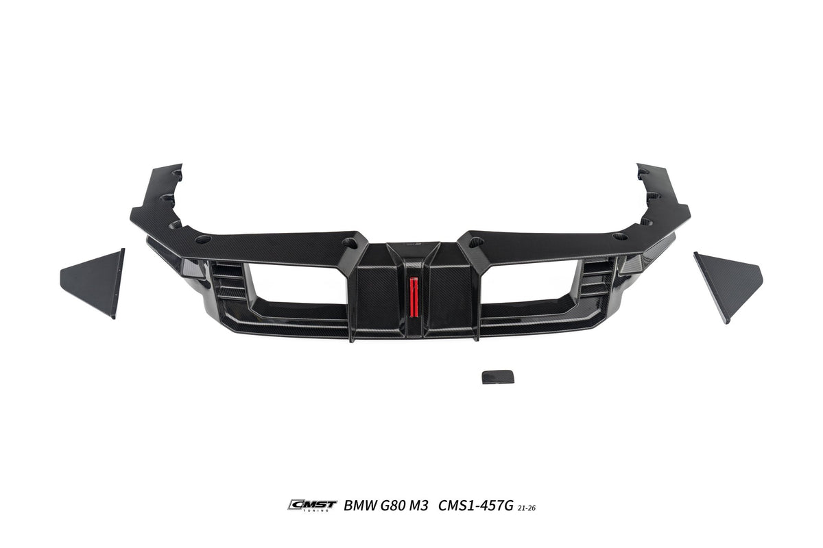 CMST - BMW M3 G80 DRY CARBON FIBER REAR LED DIFFUSER V2 - Aero Carbon UK