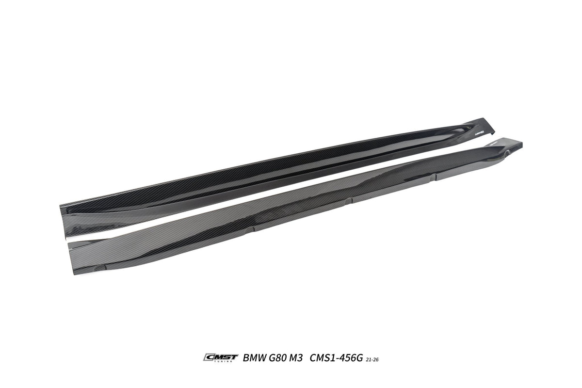 CMST - BMW M3 G80 DRY CARBON FIBER SIDE SKIRTS - Aero Carbon UK