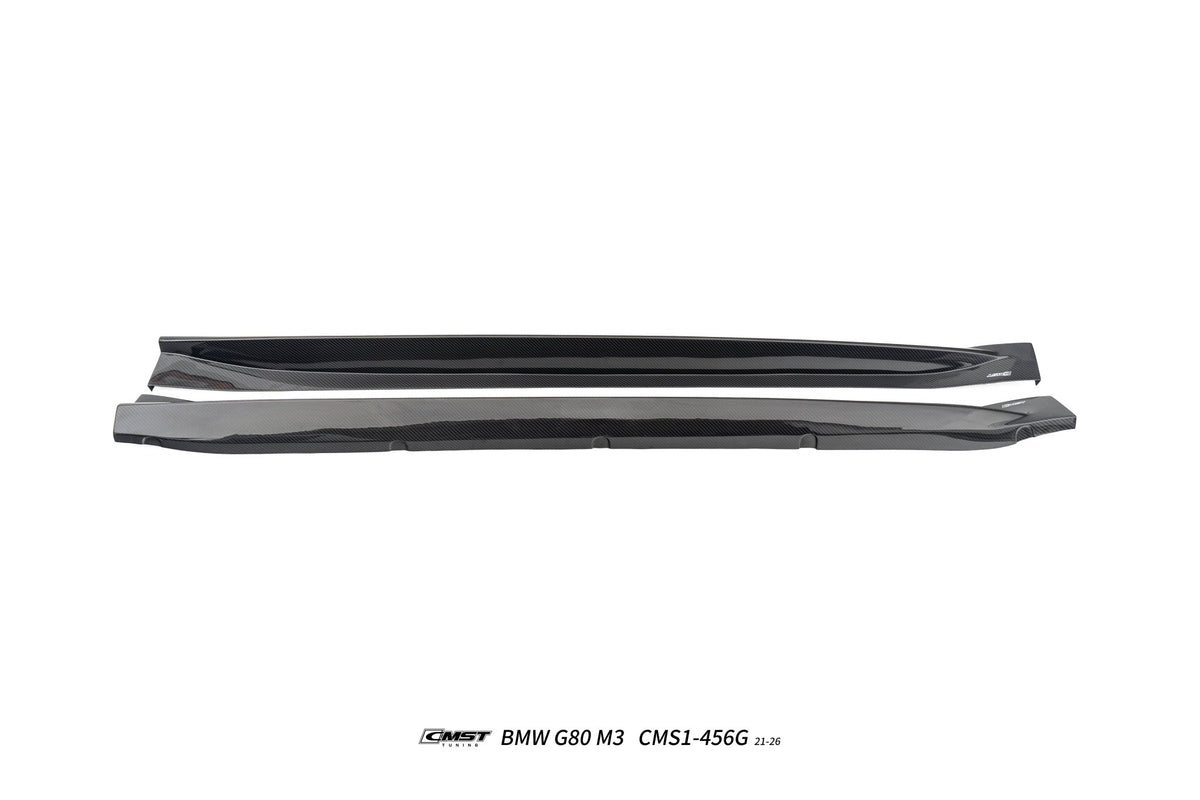 CMST - BMW M3 G80 DRY CARBON FIBER SIDE SKIRTS - Aero Carbon UK