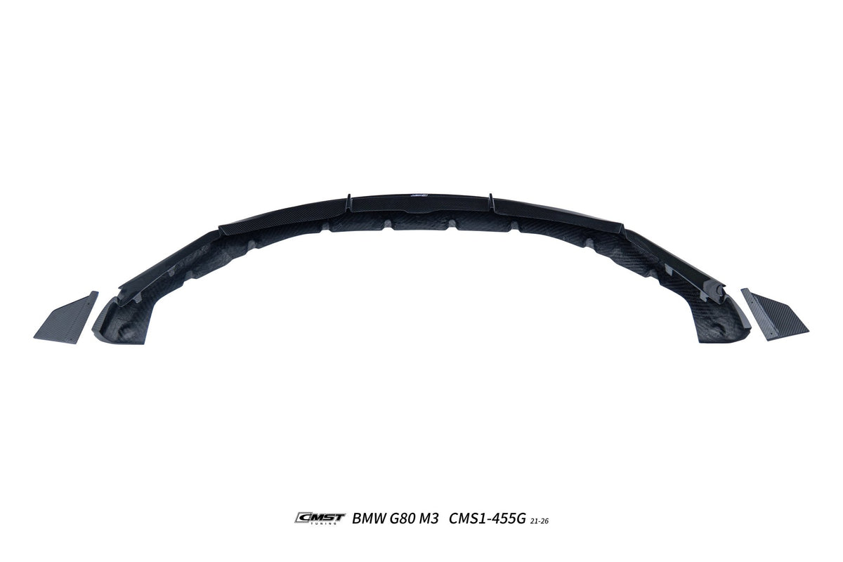 CMST - BMW M3 G80 /M4 G82 DRY CARBON FIBER FRONT LIP V3 - Aero Carbon UK