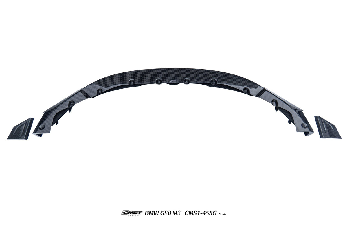 CMST - BMW M3 G80 /M4 G82 DRY CARBON FIBER FRONT LIP V3 - Aero Carbon UK