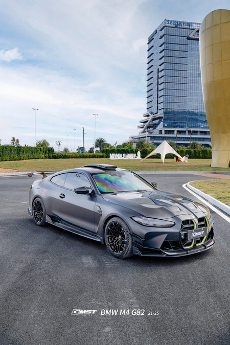 CMST - BMW M4 G82 DRY CARBON FIBER ROOF SCOOP - Aero Carbon UK