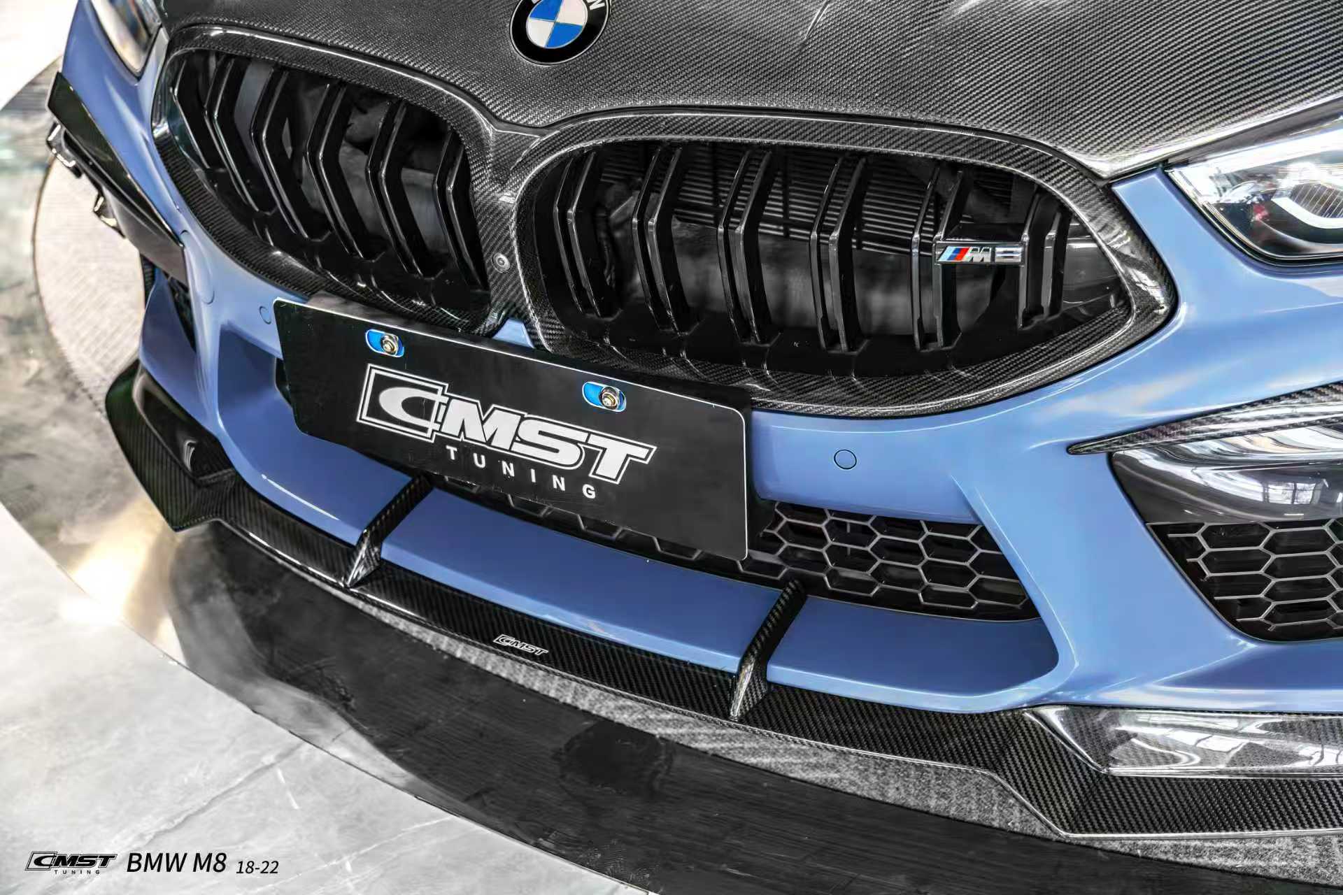 CMST - BMW M8 F92 DRY CARBON FIBER FRONT LIP - Aero Carbon UK