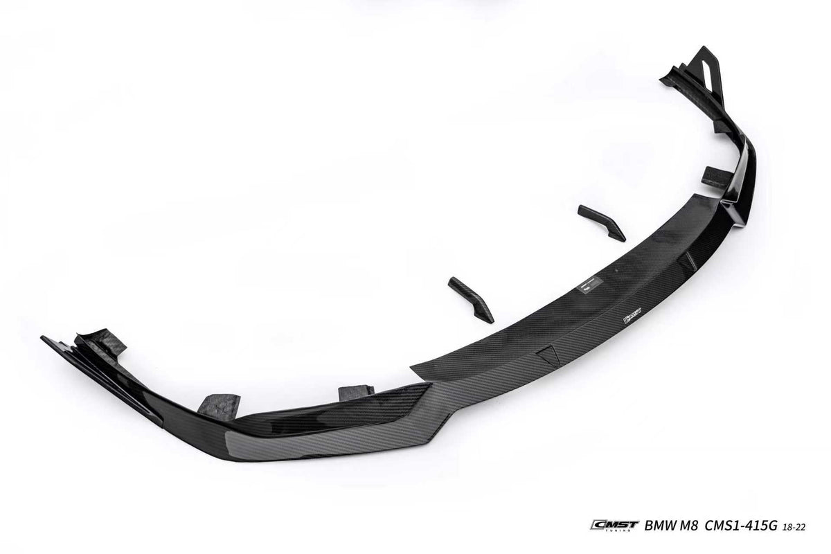 CMST - BMW M8 F92 DRY CARBON FIBER FRONT LIP - Aero Carbon UK