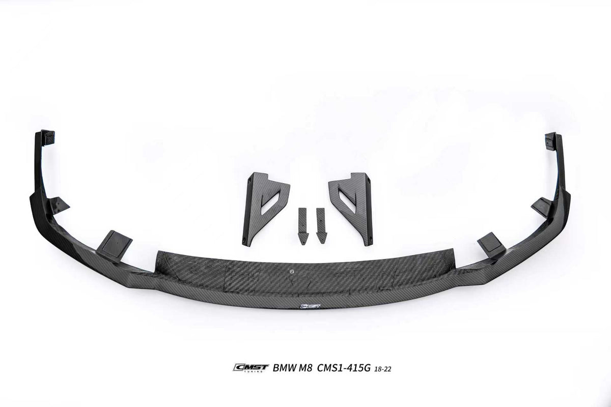CMST - BMW M8 F92 DRY CARBON FIBER FRONT LIP - Aero Carbon UK