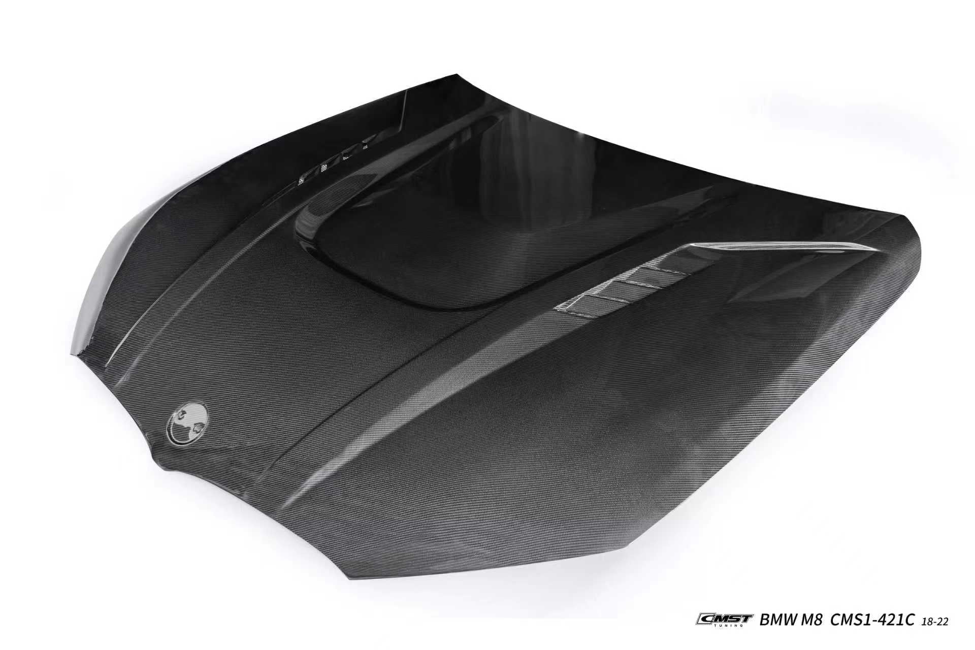CMST - BMW M8 F92 DRY CARBON FIBER HOOD BONNET V1 - Aero Carbon UK