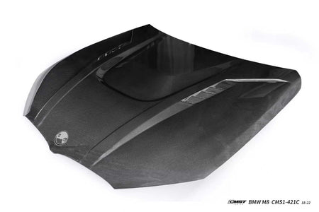 CMST - BMW M8 F92 DRY CARBON FIBER HOOD BONNET V1 - Aero Carbon UK