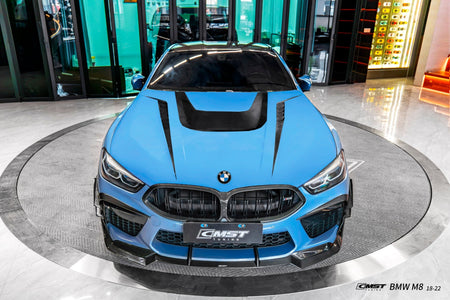 CMST - BMW M8 F92 DRY CARBON FIBER HOOD BONNET V1 - Aero Carbon UK