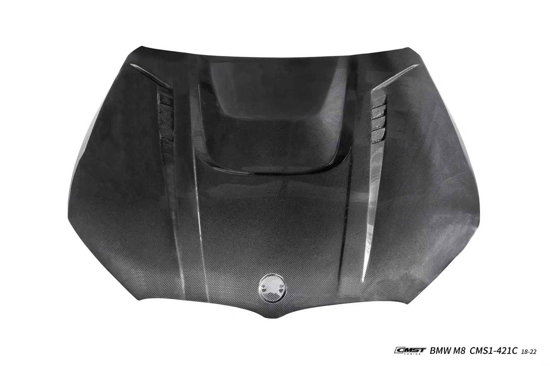 CMST - BMW M8 F92 DRY CARBON FIBER HOOD BONNET V1 - Aero Carbon UK