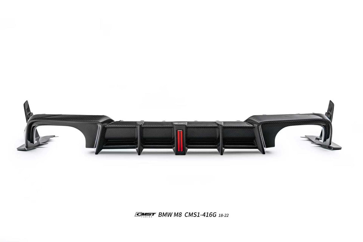 CMST - BMW M8 F92 DRY CARBON FIBER REAR LED DIFFUSER - Aero Carbon UK