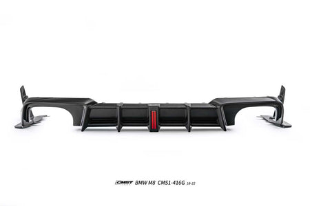 CMST - BMW M8 F92 DRY CARBON FIBER REAR LED DIFFUSER - Aero Carbon UK