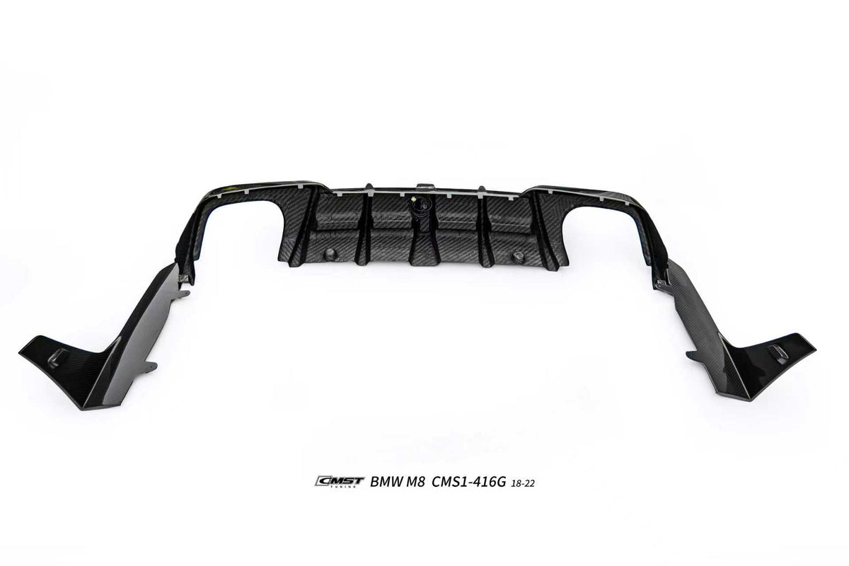 CMST - BMW M8 F92 DRY CARBON FIBER REAR LED DIFFUSER - Aero Carbon UK
