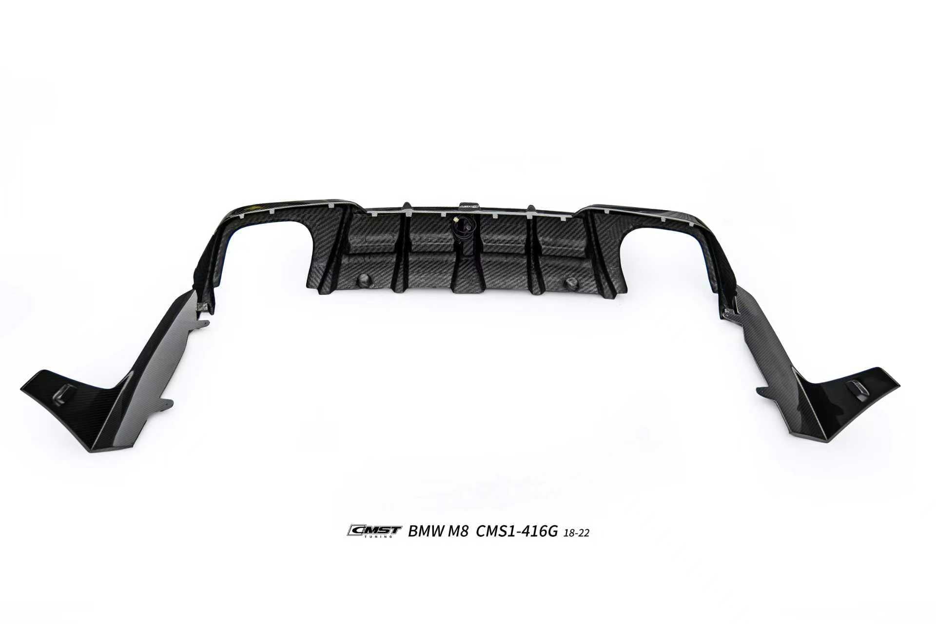 CMST - BMW M8 F92 DRY CARBON FIBER REAR LED DIFFUSER - Aero Carbon UK