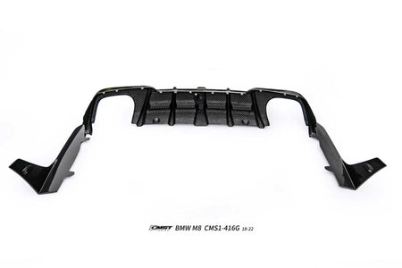 CMST - BMW M8 F92 DRY CARBON FIBER REAR LED DIFFUSER - Aero Carbon UK