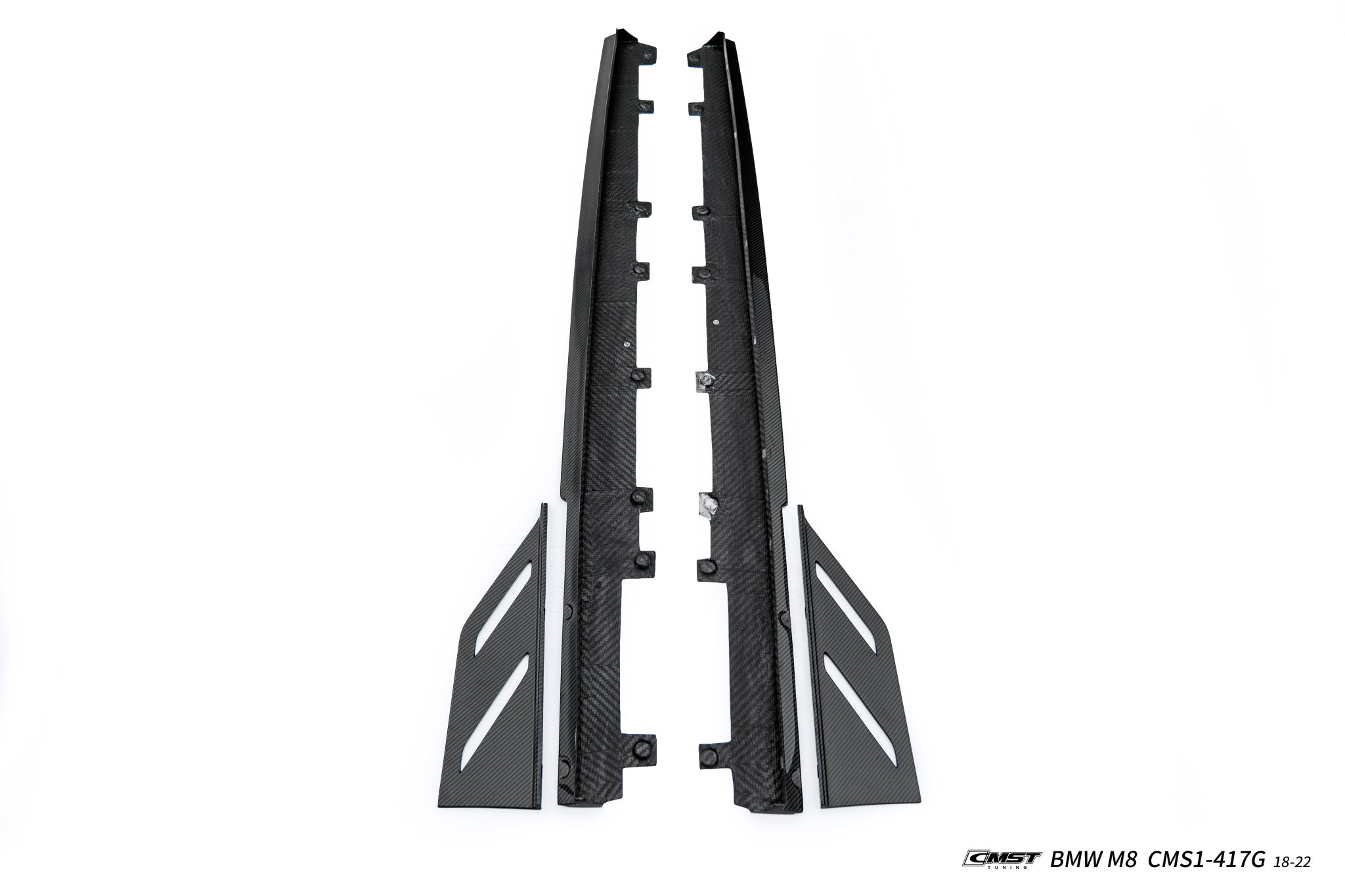 CMST - BMW M8 F92 DRY CARBON FIBER SIDE SKIRTS - Aero Carbon UK