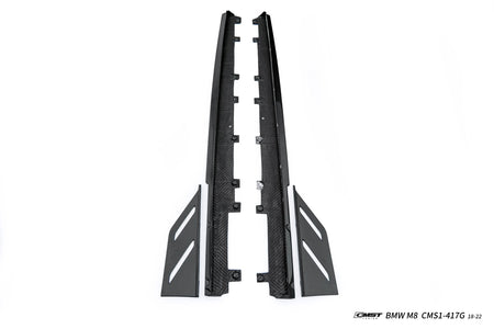 CMST - BMW M8 F92 DRY CARBON FIBER SIDE SKIRTS - Aero Carbon UK