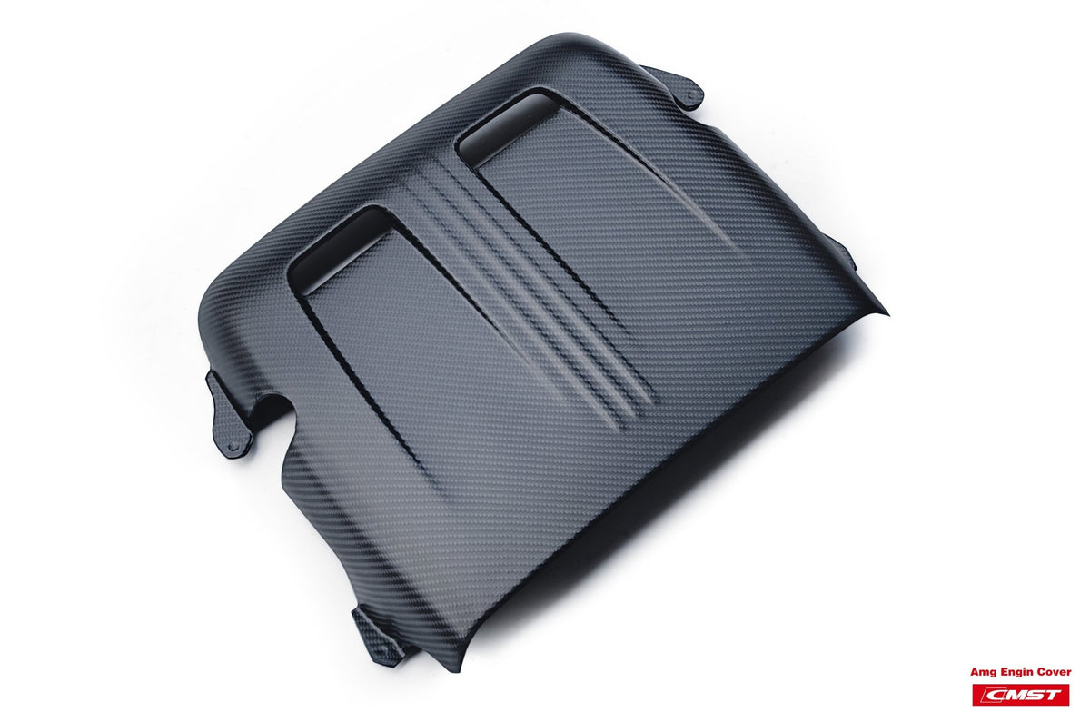CMST Carbon Fiber Engine Cover for Mercedes Benz AMG C63 (2015-2020) - Aero Carbon UK