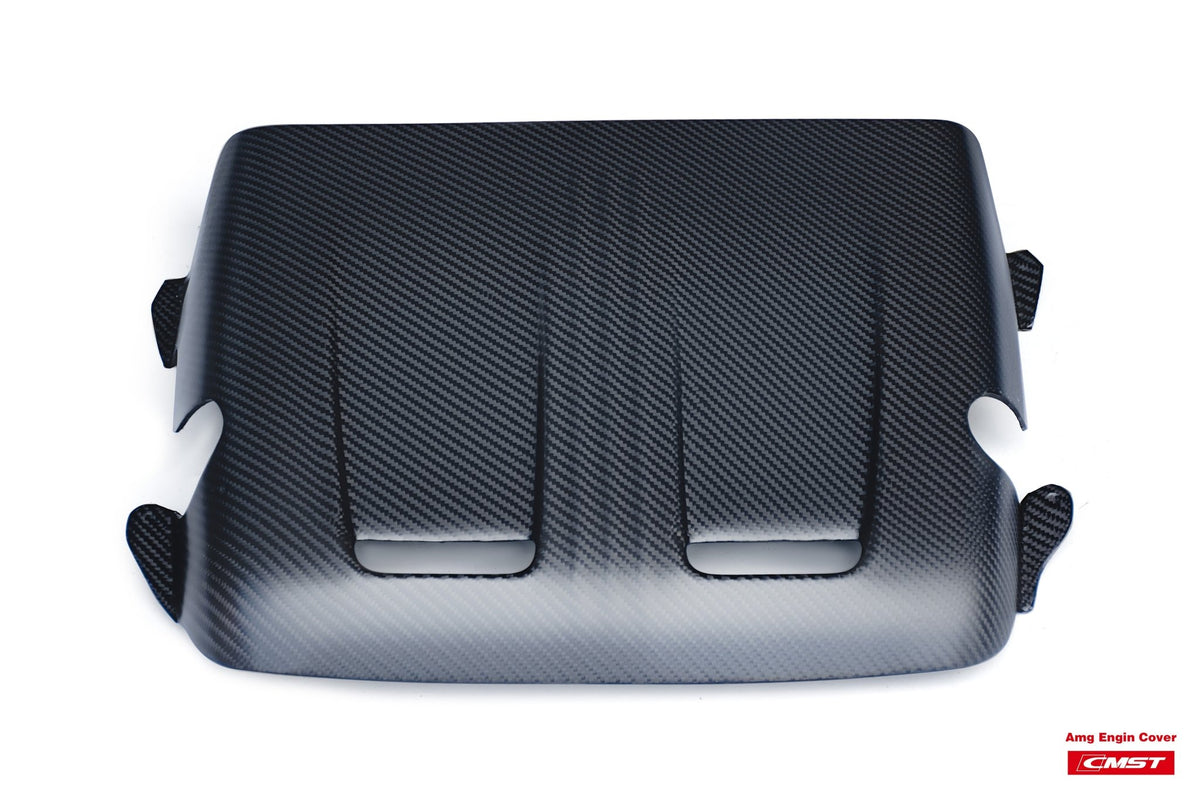 CMST Carbon Fiber Engine Cover for Mercedes Benz AMG C63 (2015-2020) - Aero Carbon UK