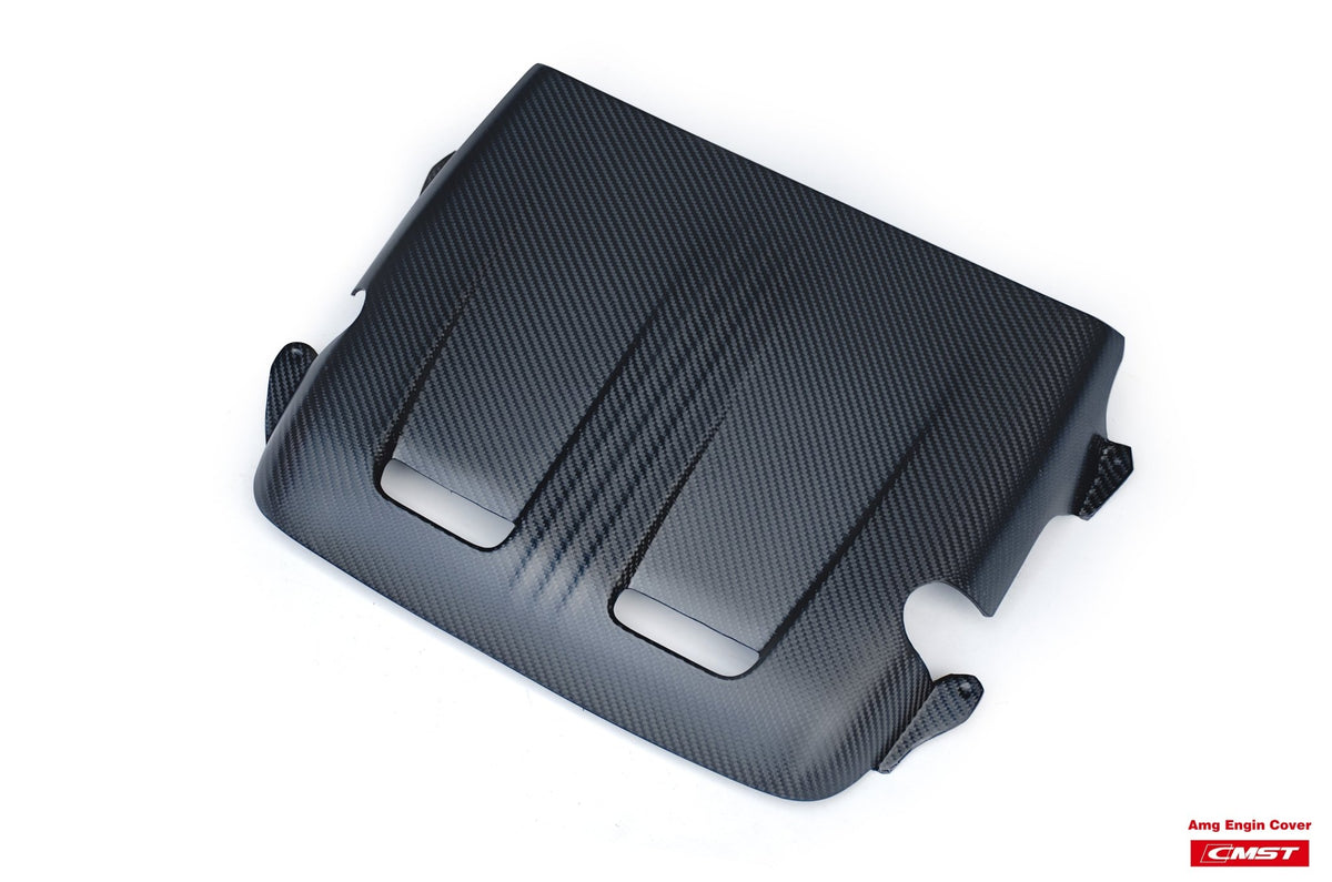 CMST Carbon Fiber Engine Cover for Mercedes Benz AMG C63 (2015-2020) - Aero Carbon UK