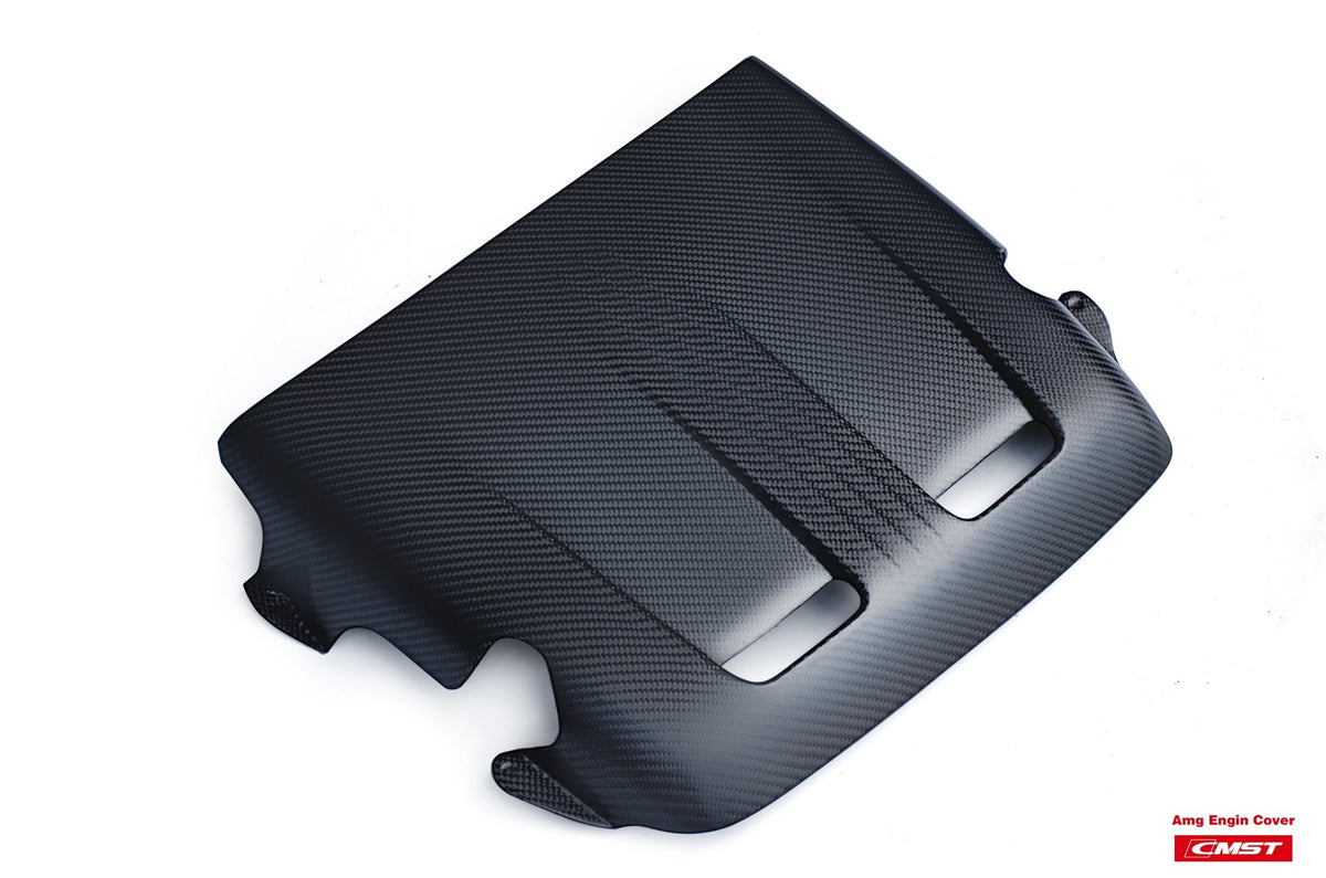 CMST Carbon Fiber Engine Cover for Mercedes Benz AMG C63 (2015-2020) - Aero Carbon UK
