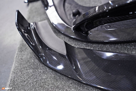 CMST Carbon Fiber Front Lip for Mercedes Benz C63 C63S AMG Sedan & Coupe 2015-ON - Aero Carbon UK