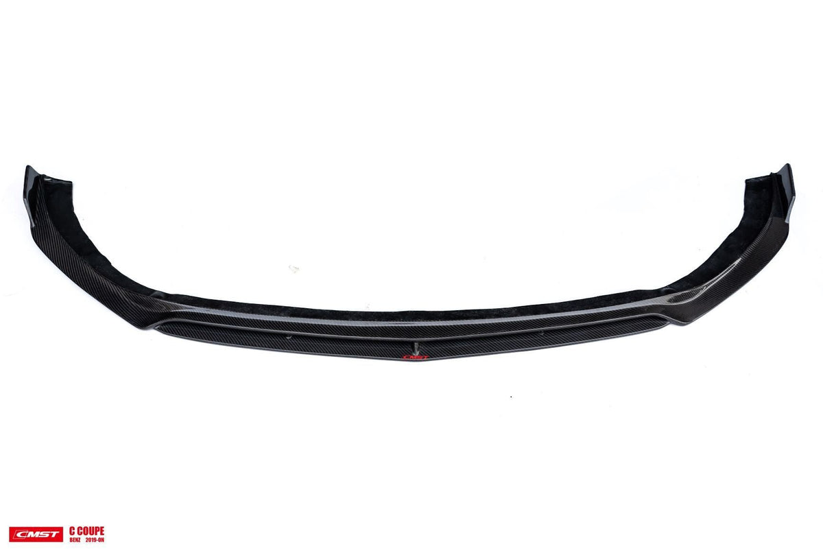 CMST Carbon Fiber Front Lip Splitter for Mercedes Benz C Coupe W205(2019-ON) - Aero Carbon UK