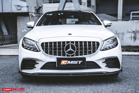 CMST Carbon Fiber Front Lip Splitter for Mercedes Benz C Coupe W205(2019-ON) - Aero Carbon UK