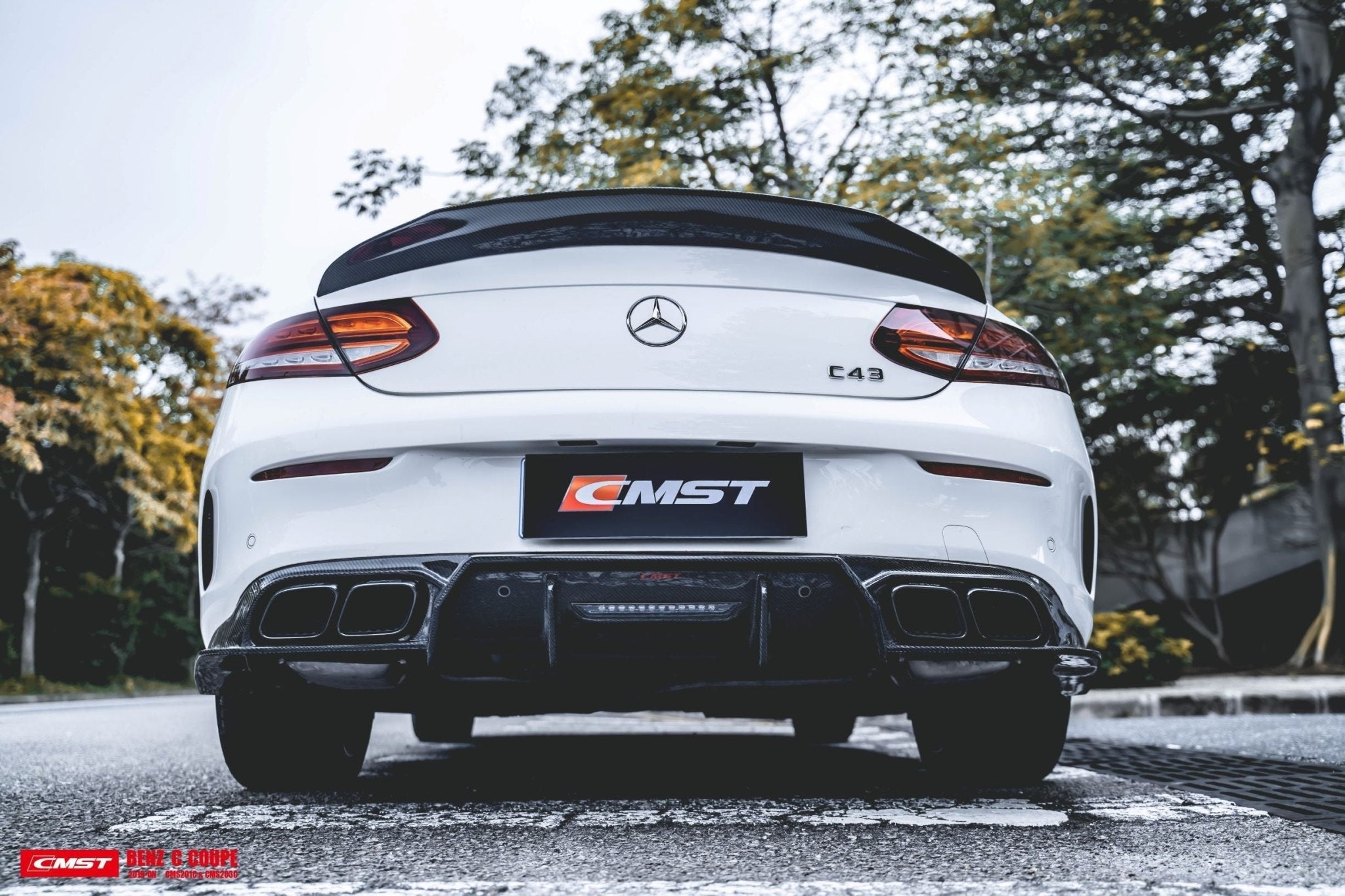 CMST Carbon Fiber Full Body Kit for Mercedes Benz C Coupe AMG Sport Package W205 (2019-ON) - Aero Carbon UK
