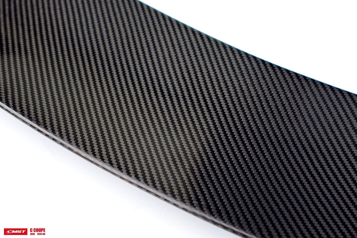 CMST Carbon Fiber Rear Spoiler for Mercedes Benz W205 / AMG Sport Package / C63 AMG Coupe (2019-ON) - Aero Carbon UK