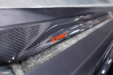 CMST Carbon Fiber Side Skirt for Mercedes Benz W205 / AMG Sport Package / C63 AMG Sedan (2015-2020) - Aero Carbon UK