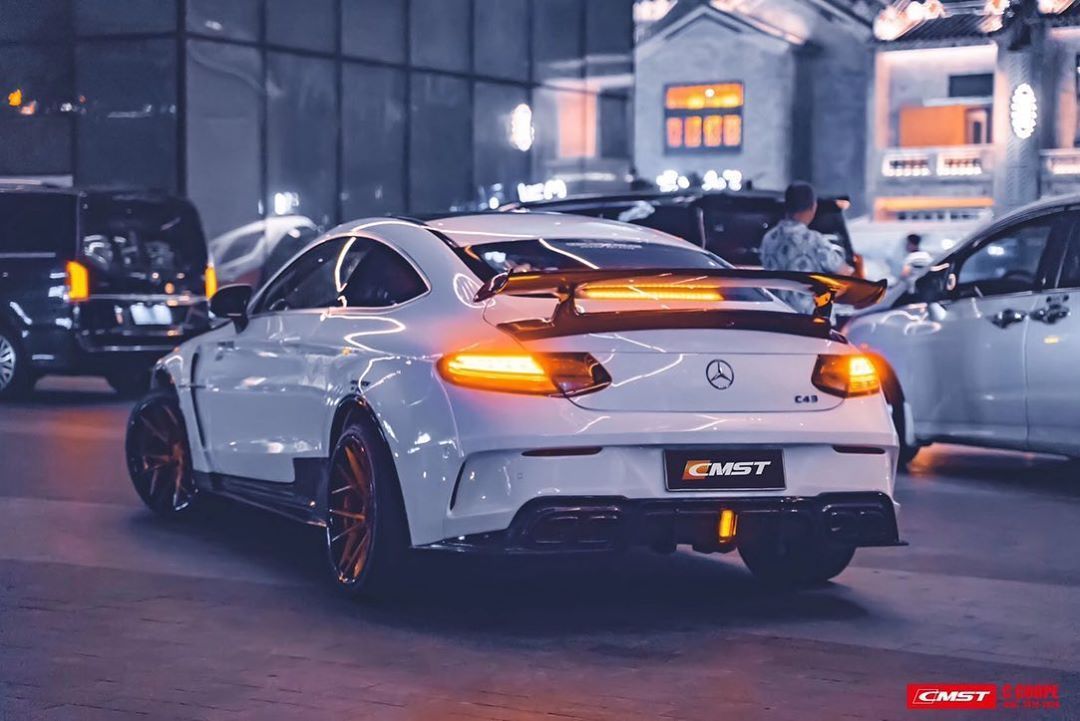 CMST Carbon Fiber Wide Body Kit for Mercedes-Benz C Coupe 2015-ON - Aero Carbon UK