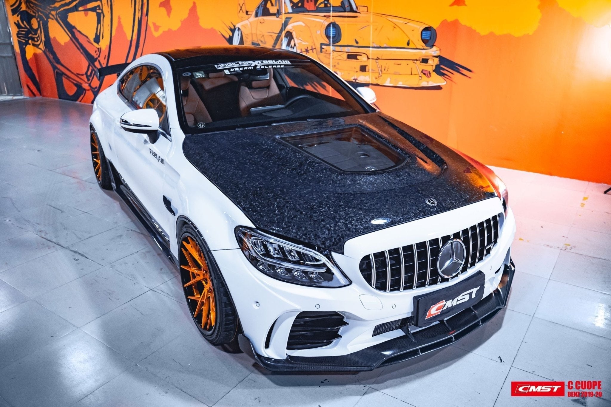 CMST Carbon Fiber Wide Body Kit for Mercedes-Benz C Coupe 2015-ON - Aero Carbon UK