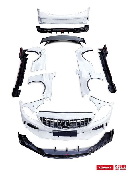 CMST Carbon Fiber Wide Body Kit for Mercedes-Benz C Coupe 2015-ON - Aero Carbon UK