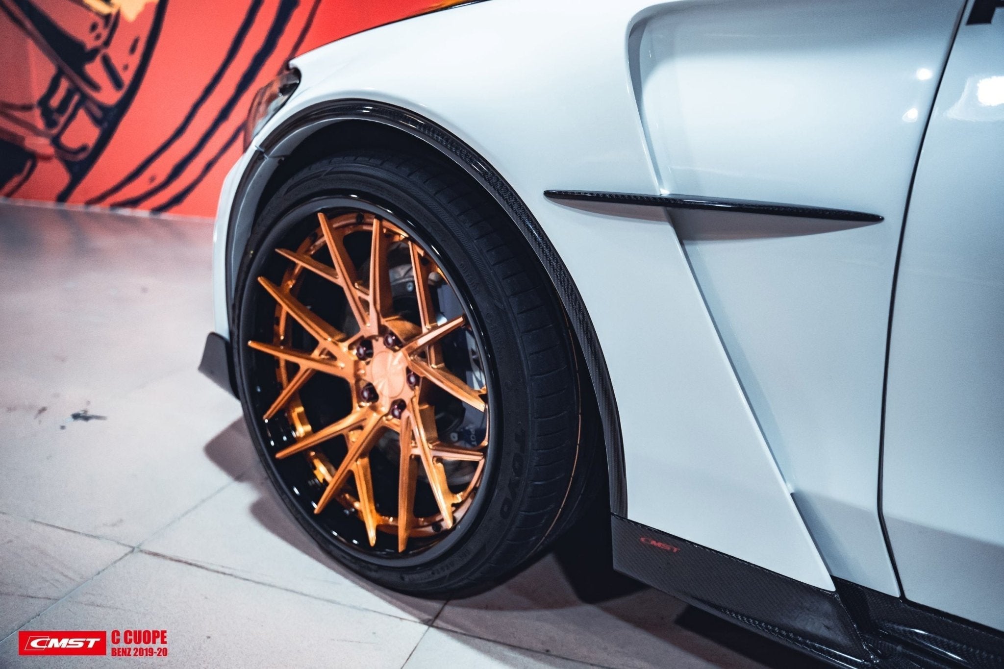 CMST Carbon Fiber Wide Body Kit for Mercedes-Benz C Coupe 2015-ON - Aero Carbon UK