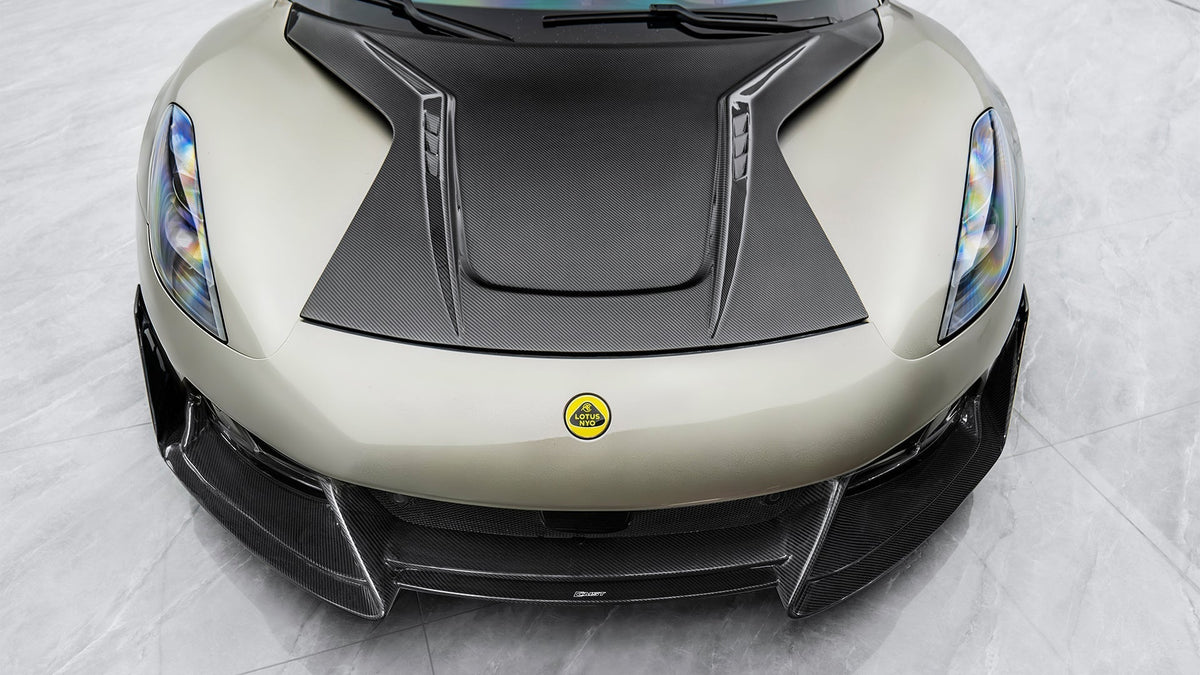 CMST - LOTUS EMIRA 2021-2025 DRY CARBON FIBRE BONNET - Aero Carbon UK