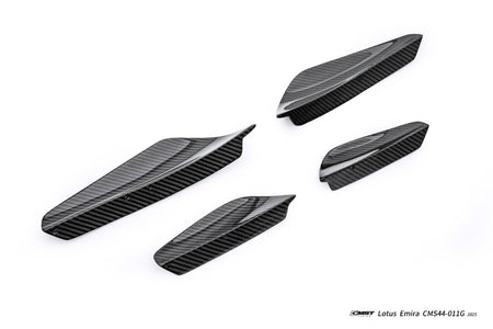 CMST - LOTUS EMIRA 2022+ DRY CARBON FIBRE FRONT CORNER CANARDS - Aero Carbon UK