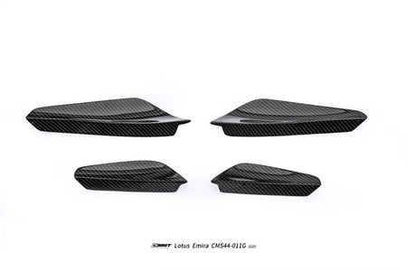CMST - LOTUS EMIRA 2022+ DRY CARBON FIBRE FRONT CORNER CANARDS - Aero Carbon UK