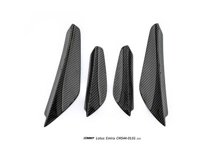CMST - LOTUS EMIRA 2022+ DRY CARBON FIBRE FRONT CORNER CANARDS - Aero Carbon UK