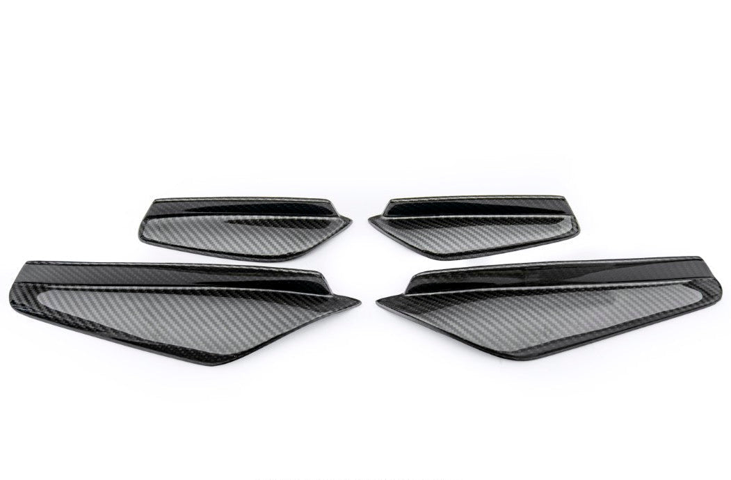CMST - LOTUS EMIRA 2022+ DRY CARBON FIBRE FRONT CORNER CANARDS - Aero Carbon UK