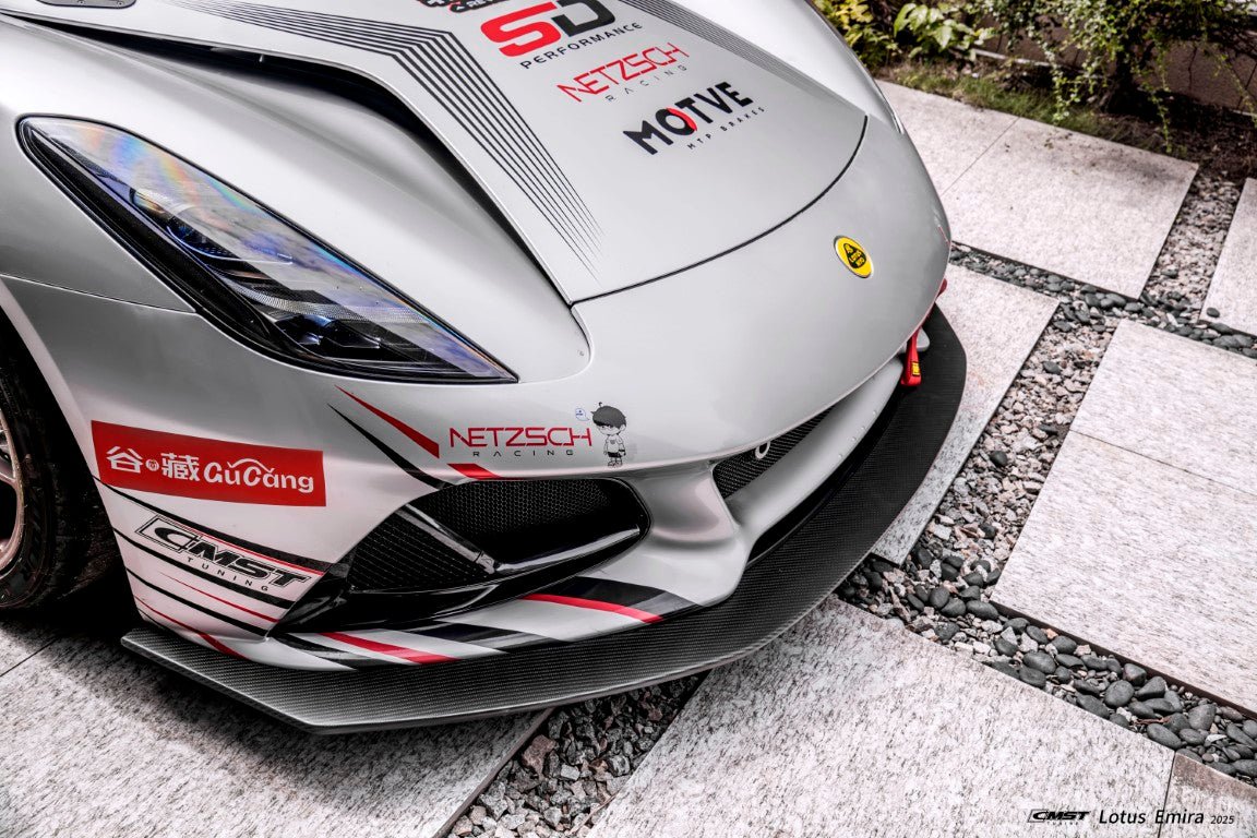 CMST - LOTUS EMIRA 2022+ DRY CARBON FIBRE HIGH DOWNFORCE FRONT LIP - Aero Carbon UK