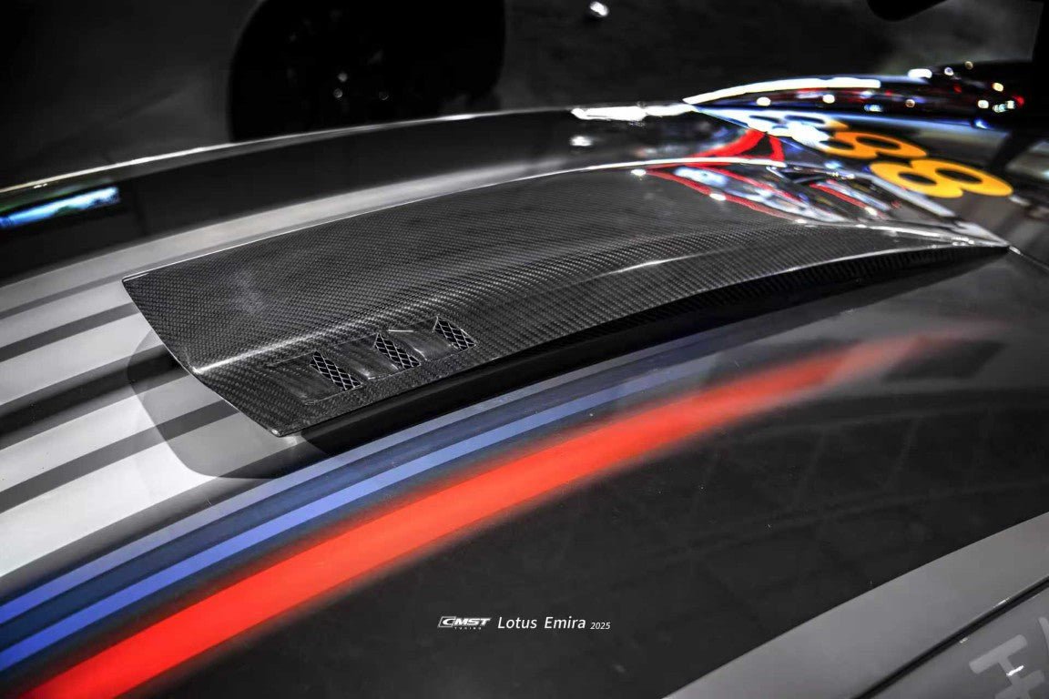 CMST - LOTUS EMIRA 2022+ DRY CARBON FIBRE ROOF SCOOP - Aero Carbon UK