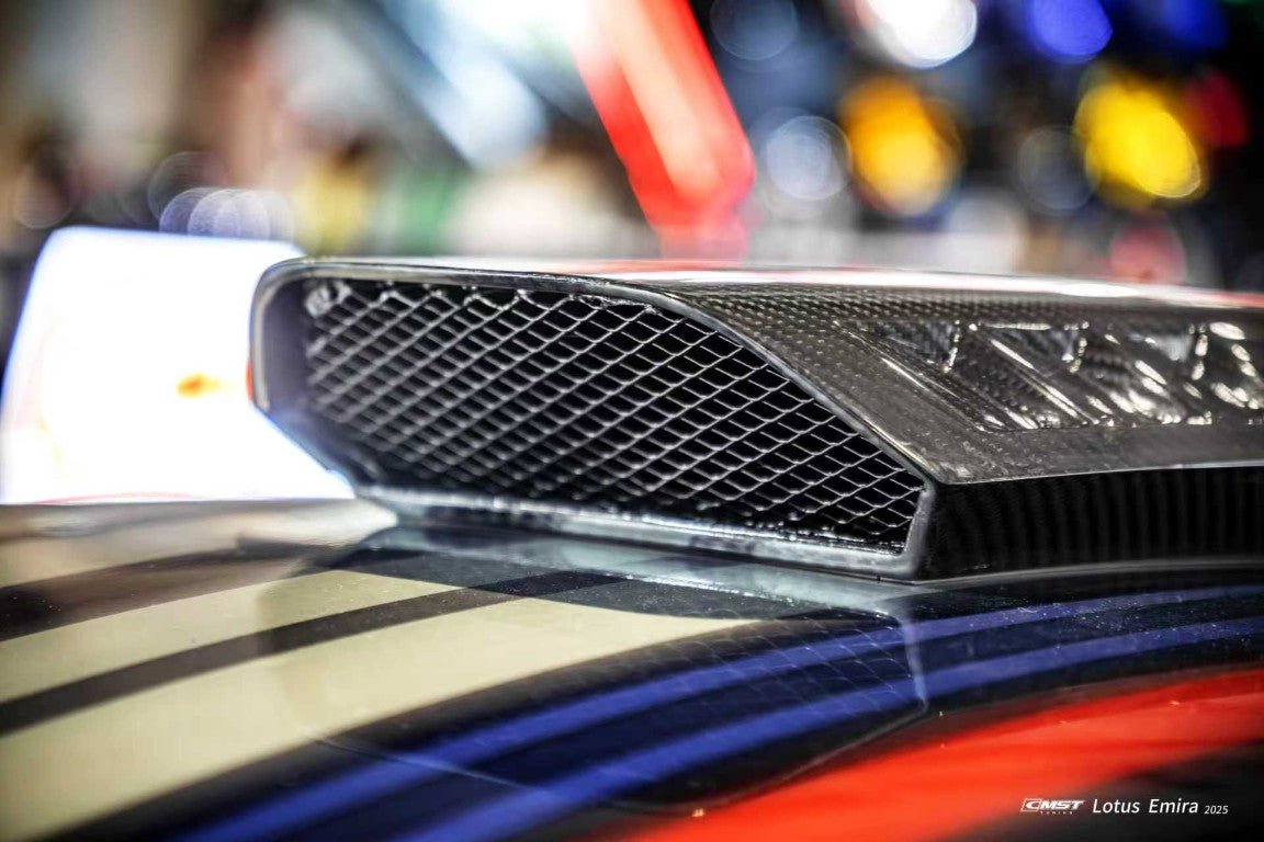 CMST - LOTUS EMIRA 2022+ DRY CARBON FIBRE ROOF SCOOP - Aero Carbon UK