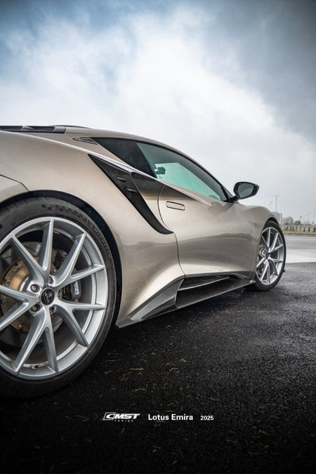 CMST - LOTUS EMIRA 2022+ DRY CARBON FIBRE SIDE SKIRTS - Aero Carbon UK