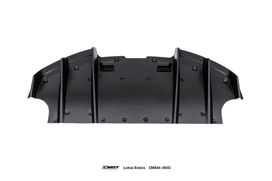 CMST - LOTUS EMIRA 2022+ DRY CARBON FIBRE V1 REAR DIFFUSER - Aero Carbon UK