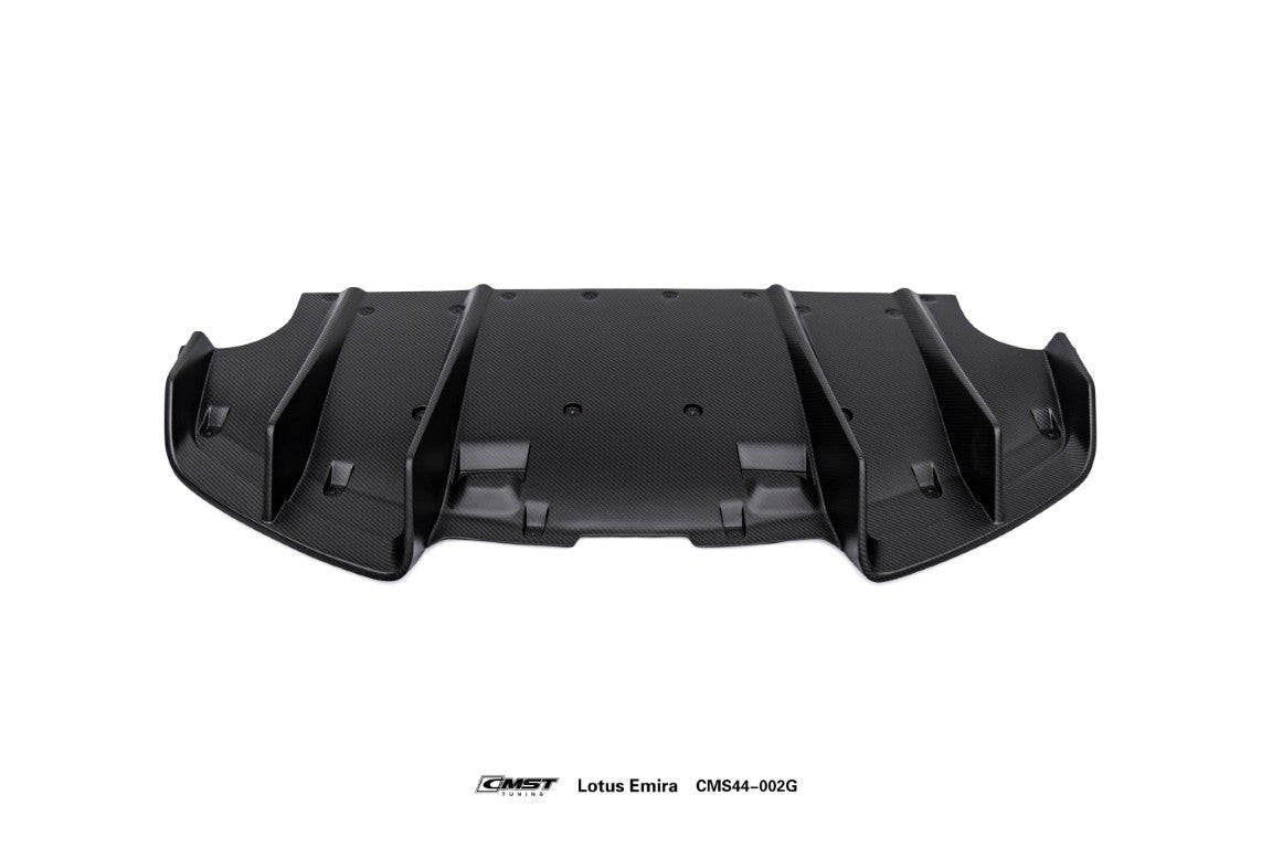 CMST - LOTUS EMIRA 2022+ DRY CARBON FIBRE V1 REAR DIFFUSER - Aero Carbon UK