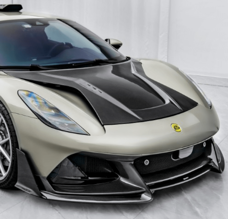 CMST - LOTUS EMIRA 2022+ DRY CARBON FIBRE V2 FRONT LIP - Aero Carbon UK