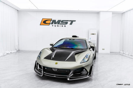 CMST - LOTUS EMIRA 2022+ DRY CARBON FIBRE V2 FRONT LIP - Aero Carbon UK