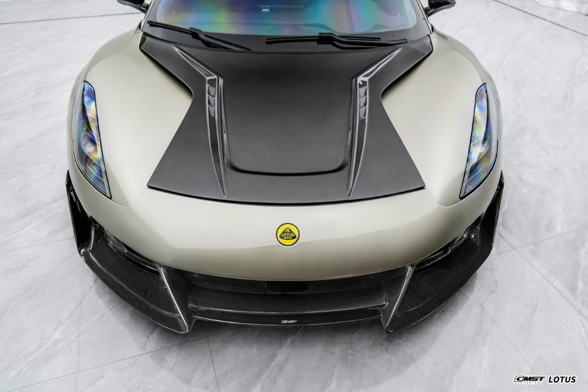 CMST - LOTUS EMIRA 2022+ DRY CARBON FIBRE V2 FRONT LIP - Aero Carbon UK