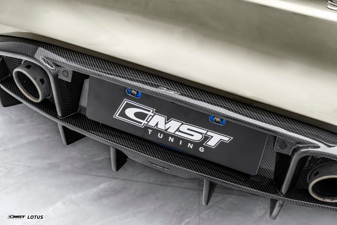 CMST - LOTUS EMIRA 2022+ DRY CARBON FIBRE V2 REAR DIFFUSER - Aero Carbon UK
