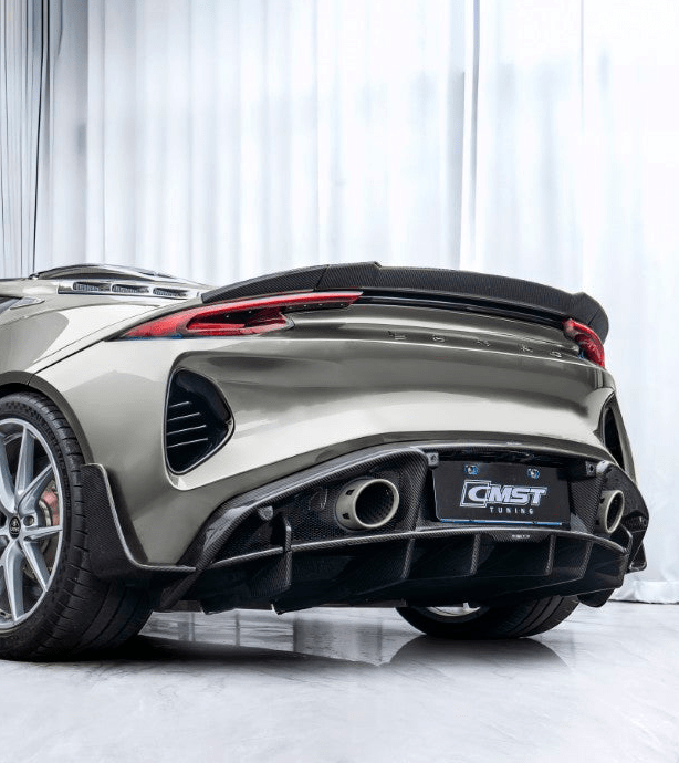 CMST - LOTUS EMIRA 2022+ DRY CARBON FIBRE V2 REAR SPOILER - Aero Carbon UK